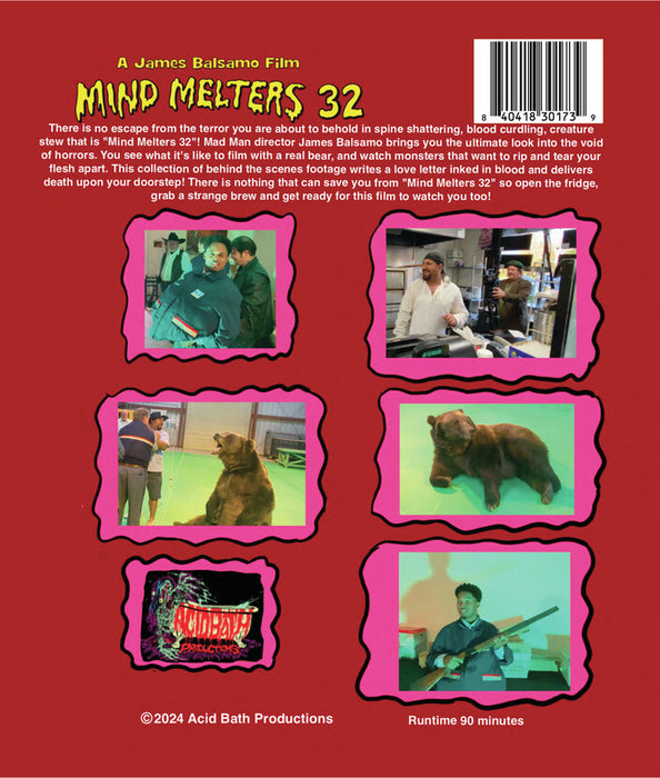 Mind Melters 32 (MOD) (BluRay Movie) - back cover art