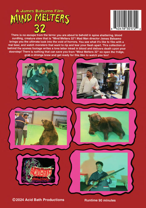 Mind Melters 32 (MOD) (DVD Movie) - back cover art