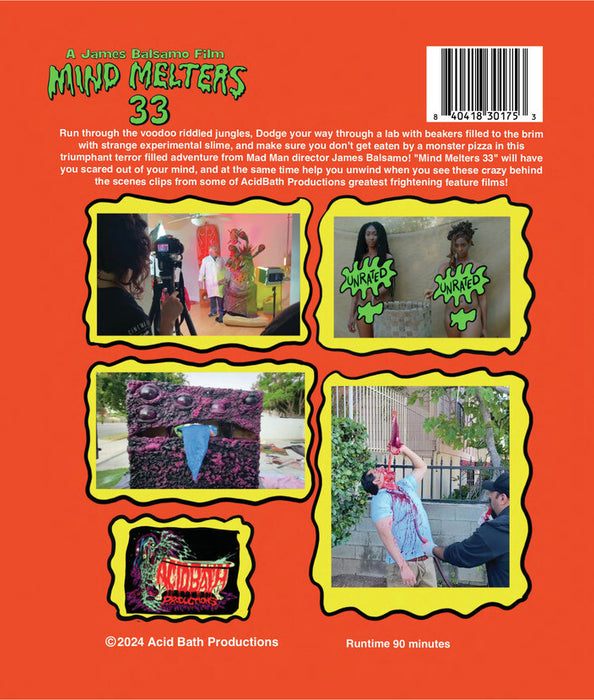 Mind Melters 33 (MOD) (BluRay Movie) - back cover art