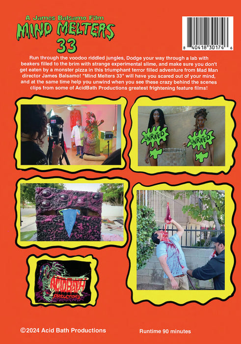 Mind Melters 33 (MOD) (DVD Movie) - back cover art