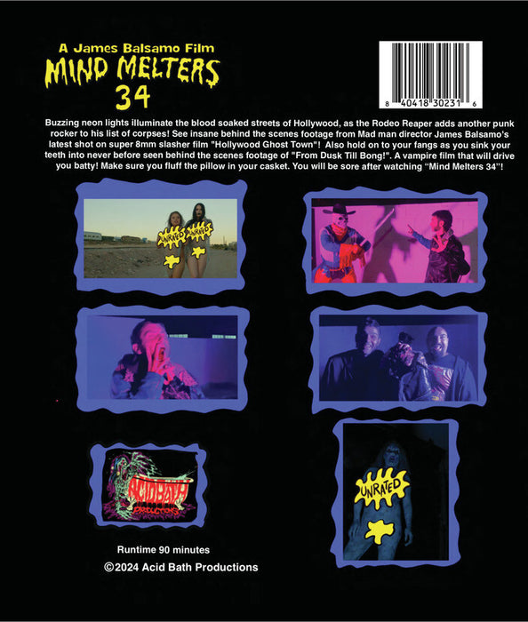 Mind Melters 34 (MOD) (BluRay Movie) - back cover art