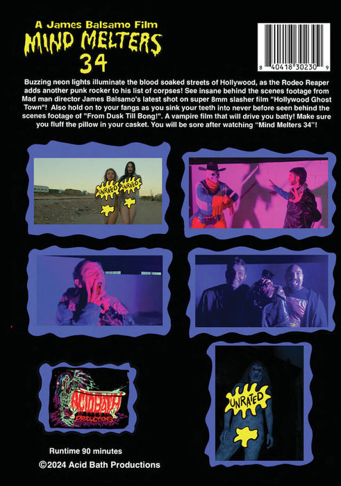 Mind Melters 34 (MOD) (DVD Movie) - back cover art