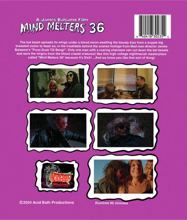 Mind Melters 36 (MOD) (BluRay Movie) - back cover art