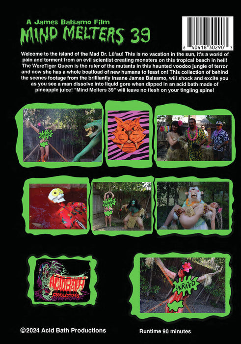 Mind Melters 39 (MOD) (DVD Movie) - back cover art