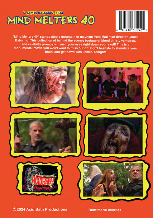Mind Melters 40 (MOD) (DVD Movie) - back cover art