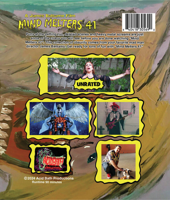 Mind Melters 41 (MOD) (BluRay Movie) - back cover art