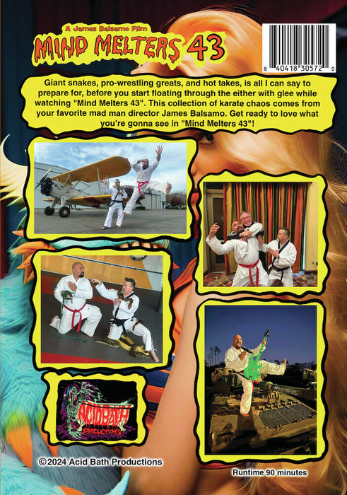 Mind Melters 43 (MOD) (DVD Movie) - back cover art