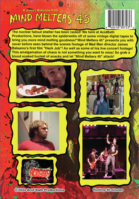 Mind Melters 45 (MOD) (DVD Movie) - back cover art