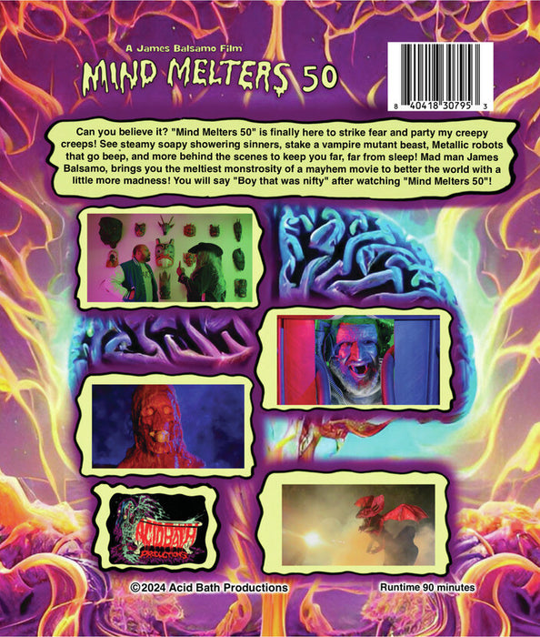 Mind Melters 50 (MOD) (BluRay Movie) - back cover art