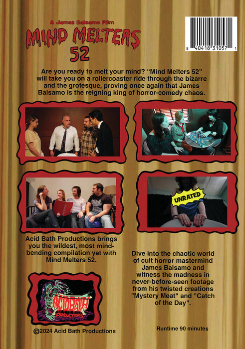 Mind Melters 52 (MOD) (DVD Movie) - back cover art