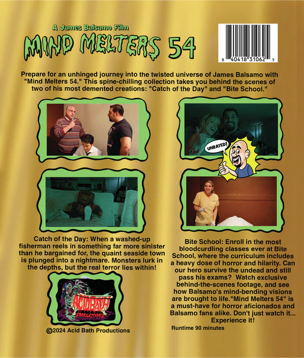 Mind Melters 54 (MOD) (BluRay Movie) - back cover art