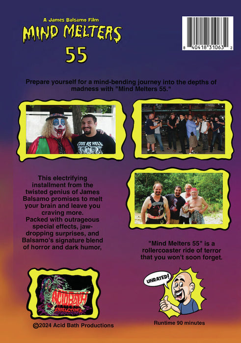 Mind Melters 55 (MOD) (DVD Movie) - back cover art