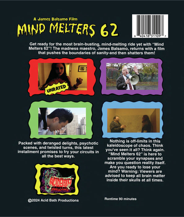Mind Melters 62 (MOD) (BluRay Movie) - back cover art
