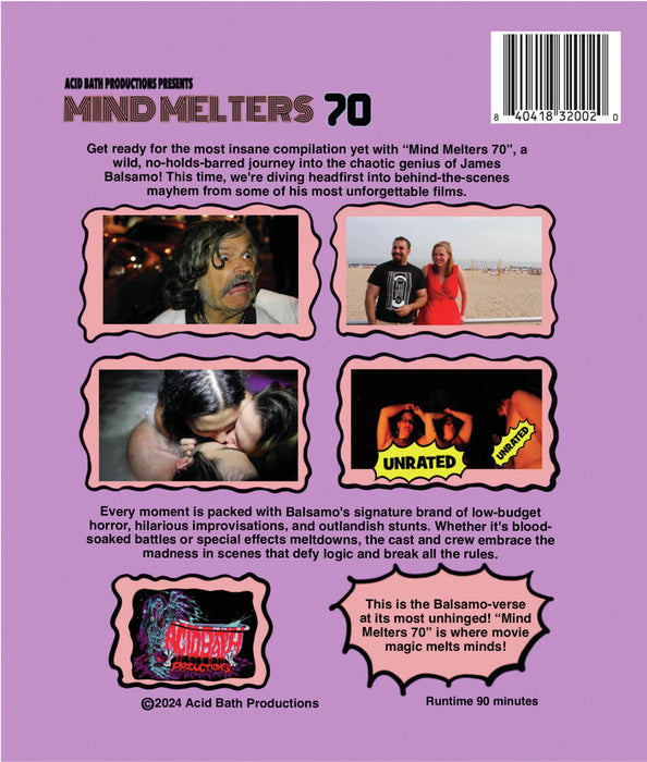 Mind Melters 70 (MOD) (BluRay Movie) - back cover art