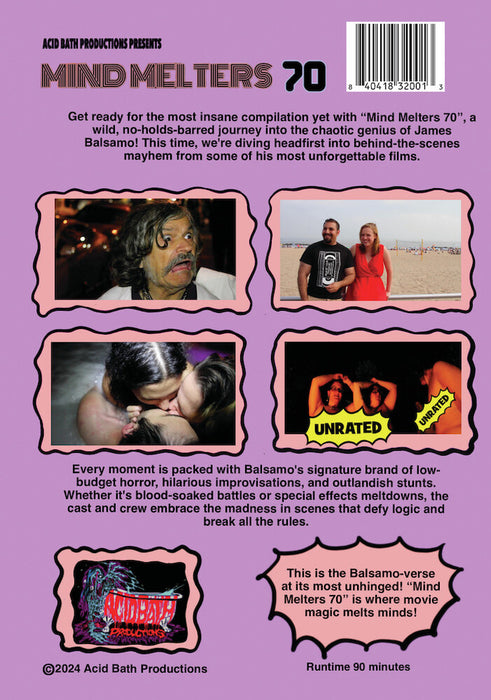Mind Melters 70 (MOD) (DVD Movie) - back cover art