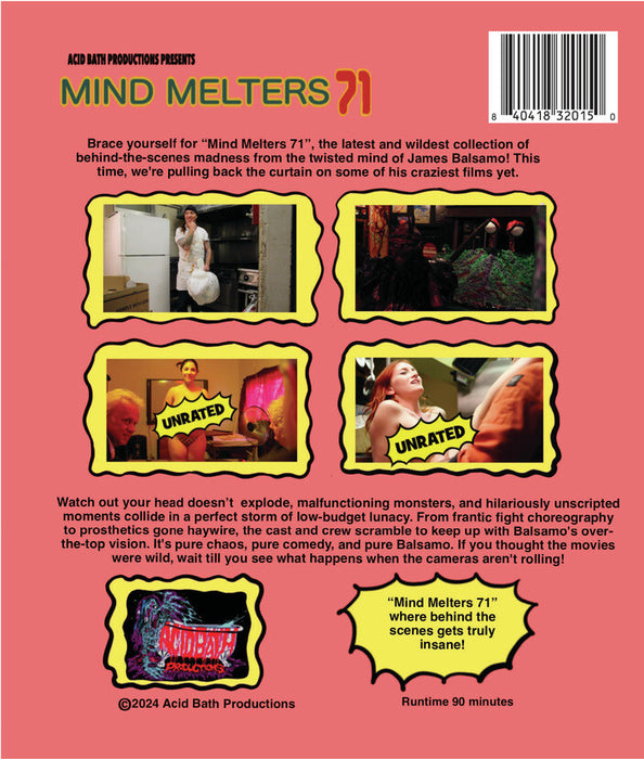 Mind Melters 71 (MOD) (BluRay Movie) - back cover art
