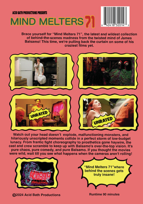 Mind Melters 71 (MOD) (DVD Movie) - back cover art
