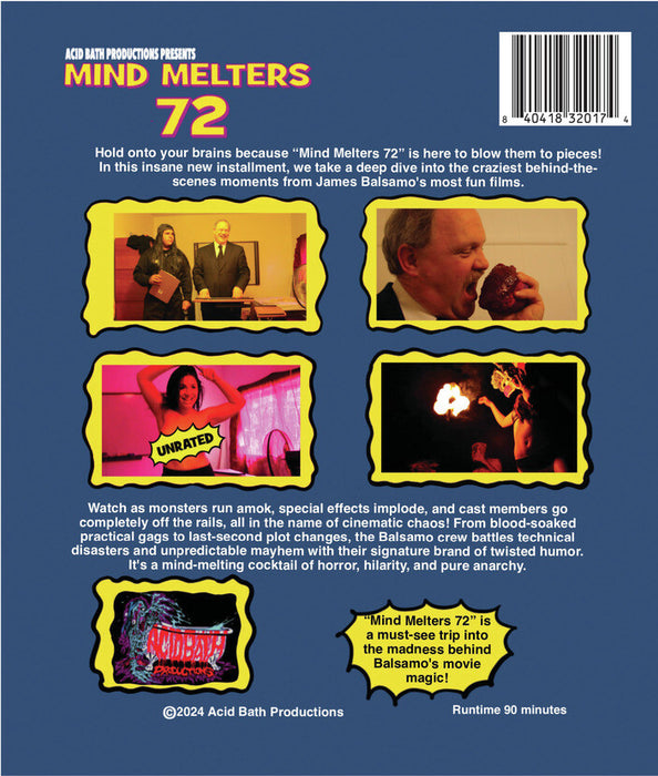 Mind Melters 72 (MOD) (BluRay Movie) - back cover art