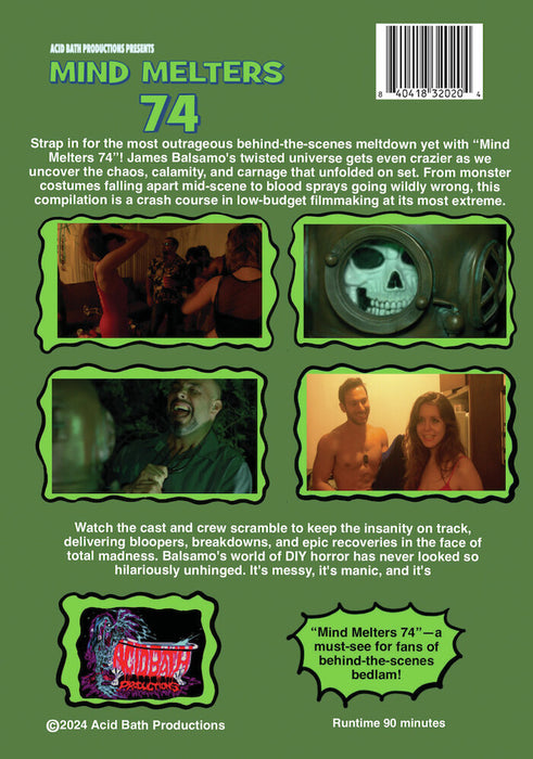 Mind Melters 74 (MOD) (DVD Movie) - back cover art