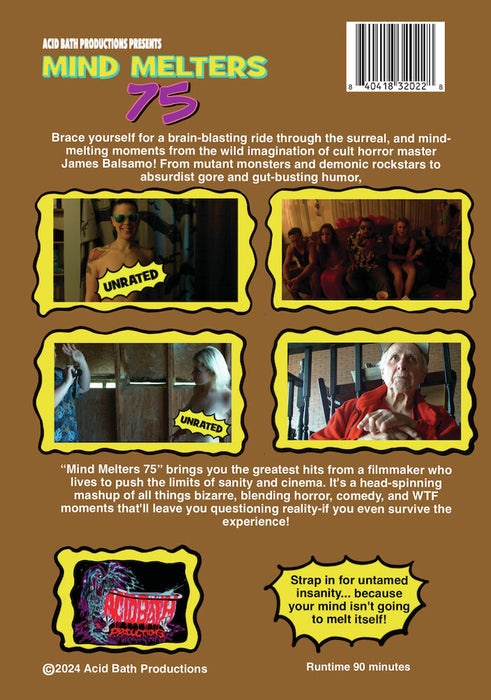 Mind Melters 75 (MOD) (DVD Movie) - back cover art
