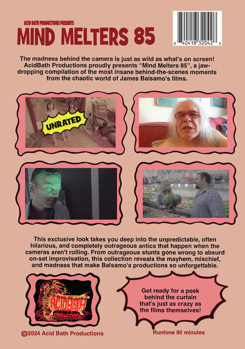 Mind Melters 85 (MOD) (DVD Movie) - back cover art