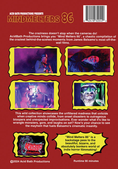 Mind Melters 86 (MOD) (DVD Movie) - back cover art