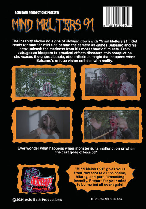 Mind Melters 91 (MOD) (DVD Movie) - back cover art