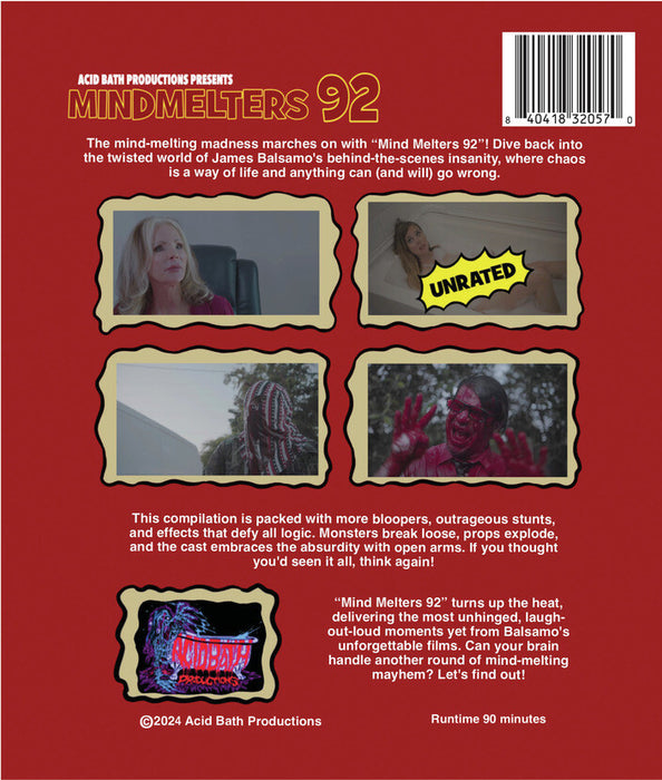 Mind Melters 92 (MOD) (BluRay Movie) - back cover art