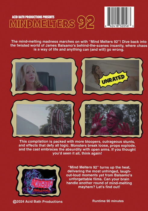 Mind Melters 92 (MOD) (DVD Movie) - back cover art