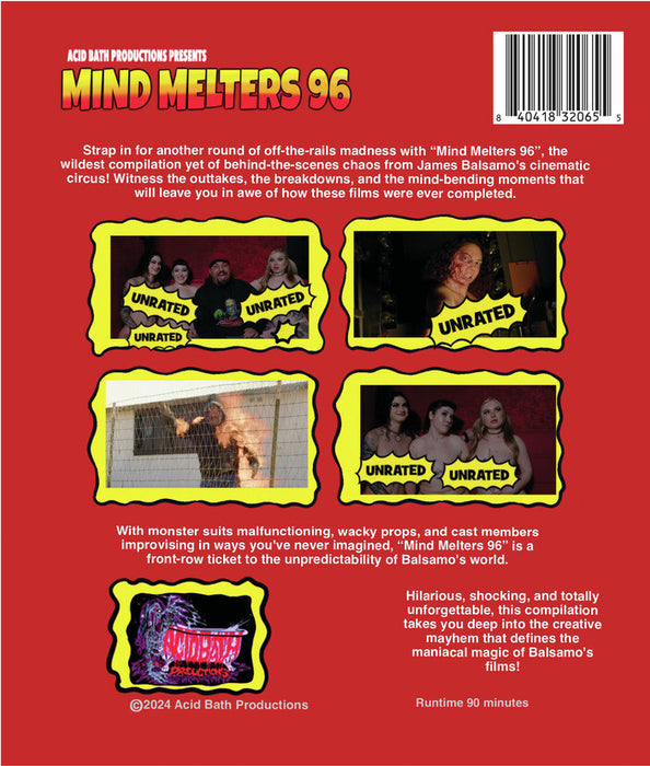 Mind Melters 96 (MOD) (BluRay Movie) - back cover art