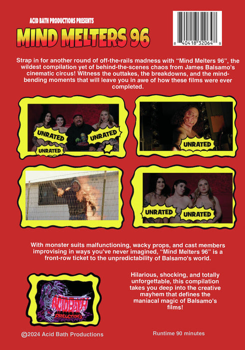 Mind Melters 96 (MOD) (DVD Movie) - back cover art
