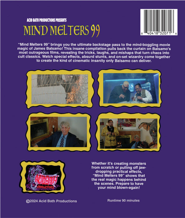 Mind Melters 99 (MOD) (BluRay Movie) - back cover art