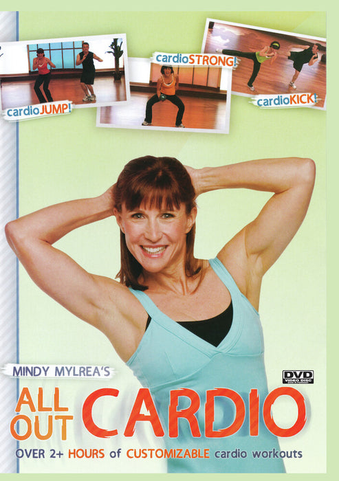 Mindy Mylrea: All Out Cardio (MOD) (DVD Movie) - movie cover art