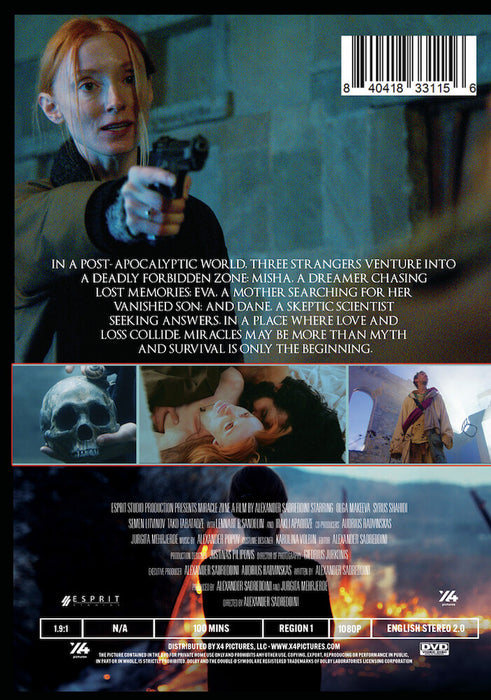 Miracle Zone (MOD) (DVD Movie) - back cover art