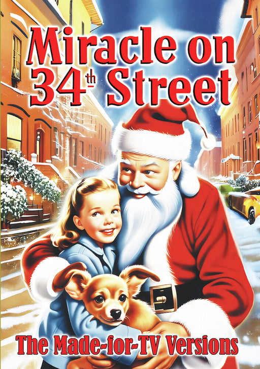 Miracle on 34th Street: The Made-for-TV Versions (MOD) (DVD Movie) - movie cover art