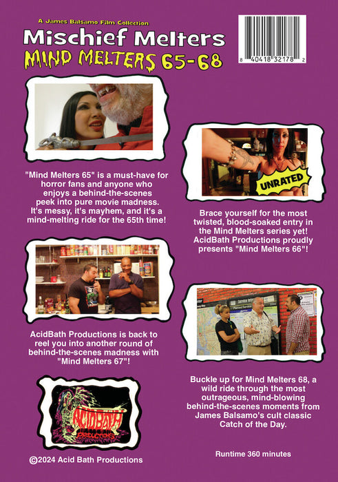 Mischief Melters: Mind Melters 65-68 (MOD) (DVD Movie) - back cover art