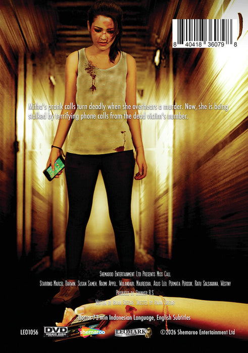 Miss Call (MOD) (DVD Movie) - back cover art