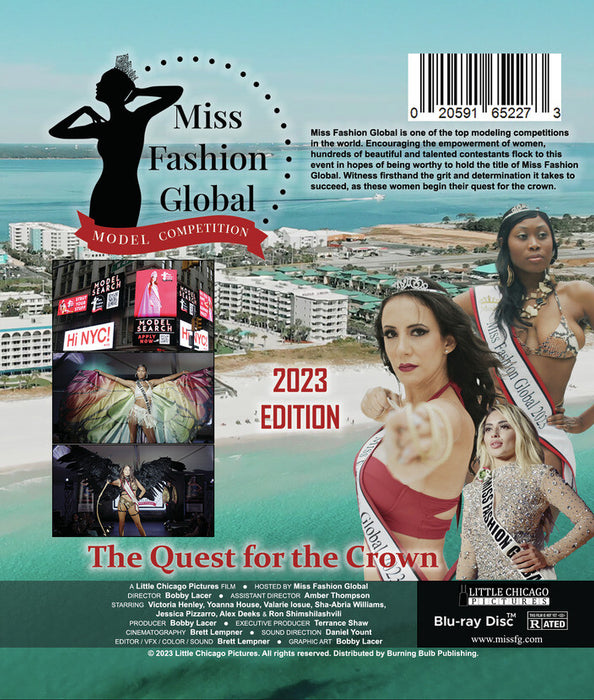 Miss Fashion Global (MOD) (BluRay Movie) - back cover art