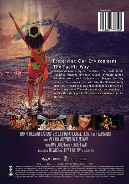 Miss South Pacific: Beauty And The Sea (MOD) (DVD Movie) - back cover art