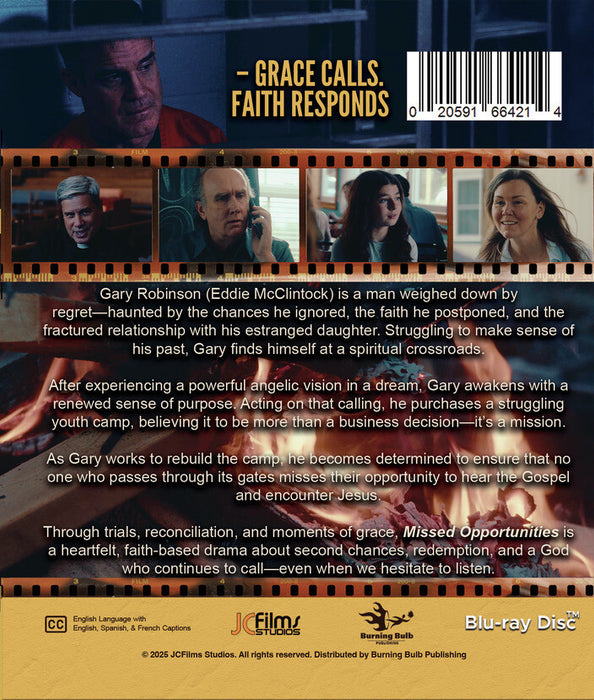 Missed Opportunities (MOD) (BluRay Movie) - back cover art