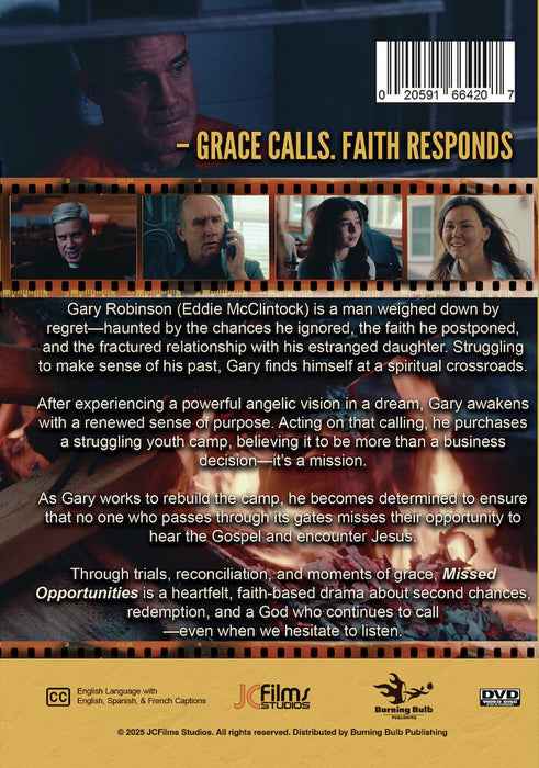Missed Opportunities (MOD) (DVD Movie) - back cover art