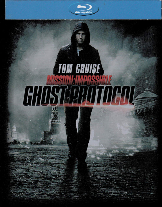 Mission Impossible: Ghost Protocol Blu-ray - movie cover art