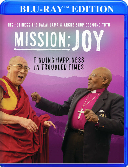 Mission: JOY Finding Happiness in Troubled Times (MOD) (BluRay Movie) - movie cover art