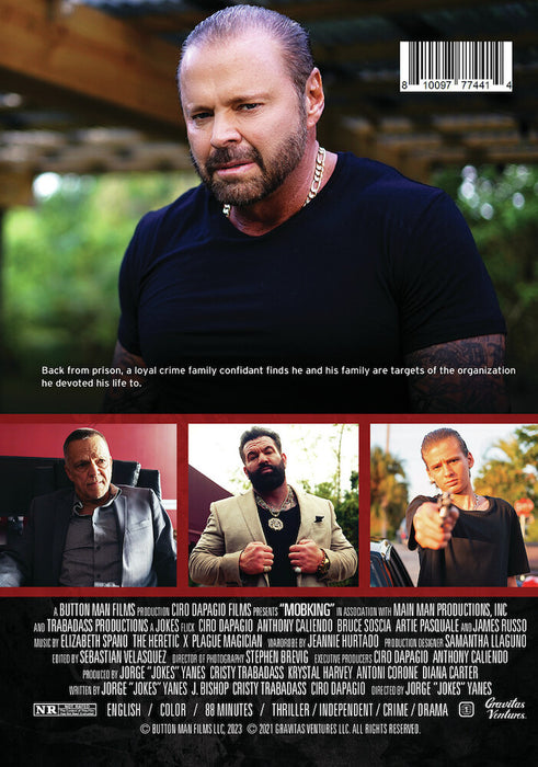 MobKing (MOD) (DVD Movie) - back cover art