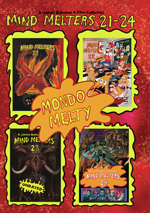 Mondo Melty! Mind Melters 21-24 (MOD) (DVD Movie) - movie cover art