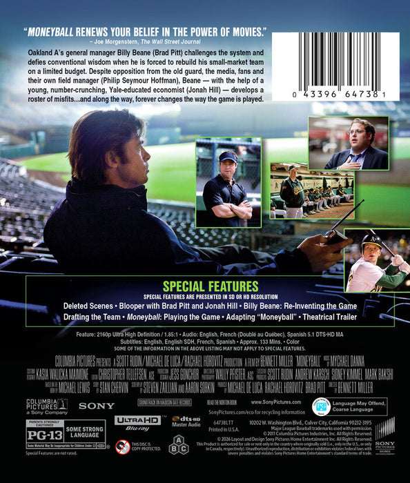Moneyball (MOD) (4K UHD MOVIE) image 2