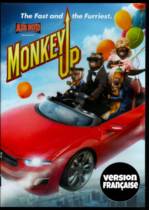 Monkey Up DVD - movie cover art