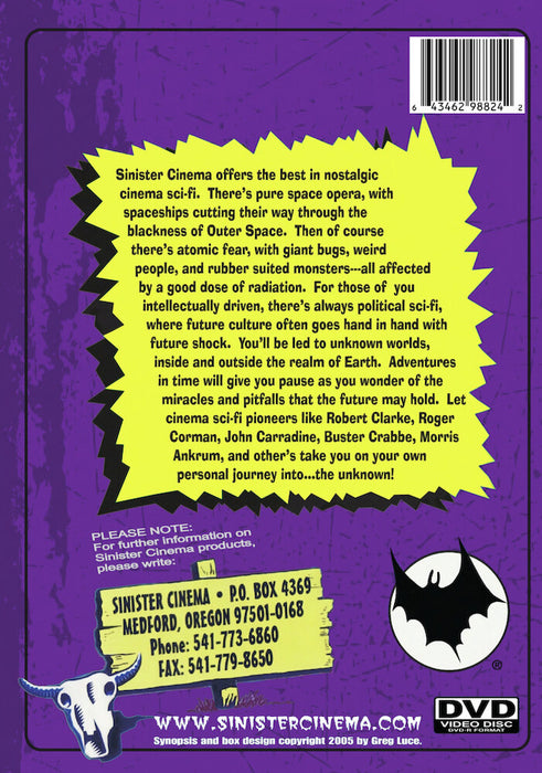 Monogram Pictures, Vol. 12 (MOD) (DVD Movie) - back cover art
