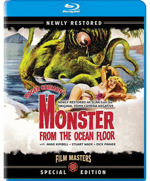 Monster From The Ocean Floor (MOD) (BluRay Movie) - movie cover art