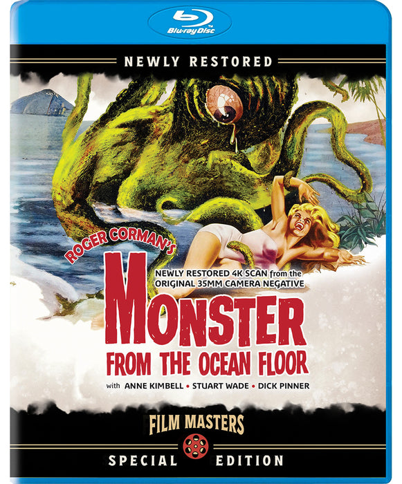 Monster From The Ocean Floor (MOD) (BluRay Movie) - movie cover art
